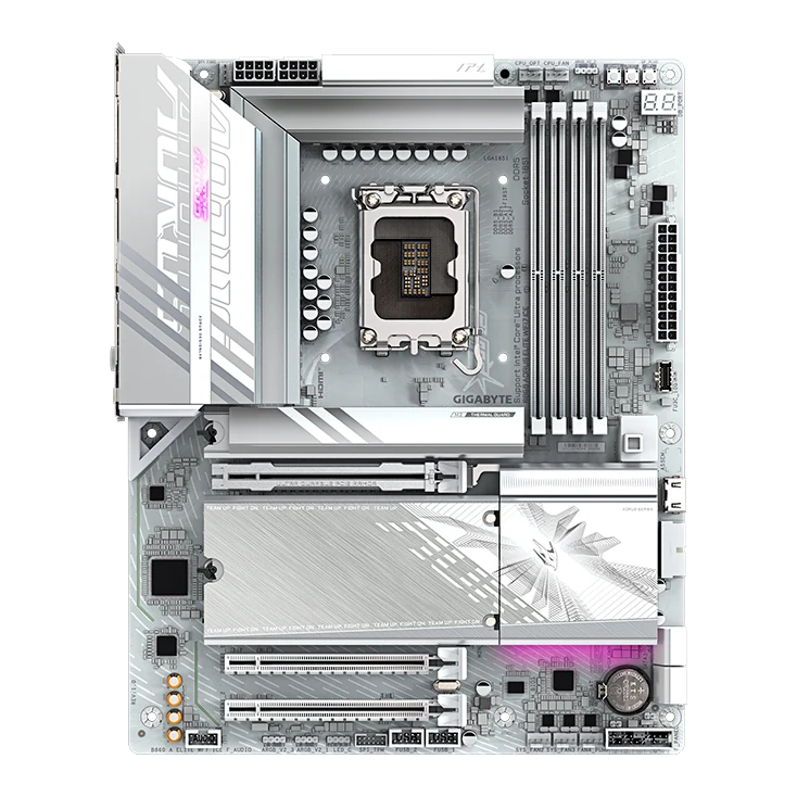 Motherboard Gigabyte B860 Aorus Elite Wifi7 Ice Chipset Intel B860, Lga1851, Hdmi, Dp, Atx — vista 2