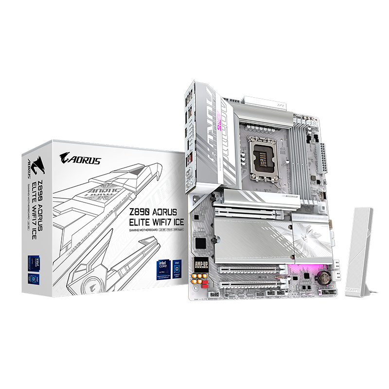 Mb Gb Z890 A Elite Wf7 Ice Dr5