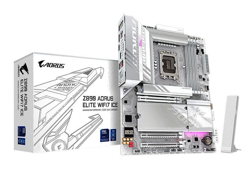 Mb Gb Z890 A Elite Wf7 Ice Dr5