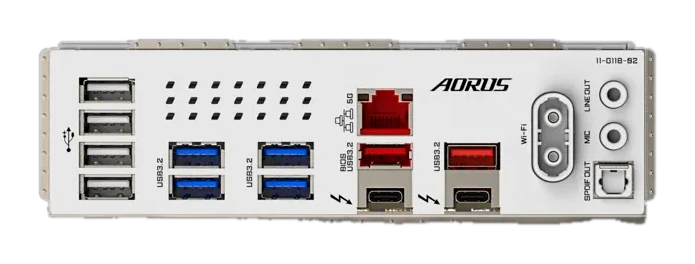 Motherboard Gigabyte Z890 Aorus Pro Ice, Chipset Intel Z890, Lga 1851, Matx — vista 2