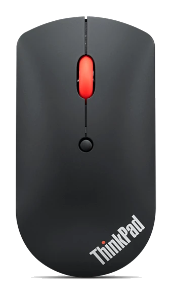 Mouse Lenovo Thinkpad Silencioso, Sensor Optico Azul, Interfaz Bluetooth, Color Negro