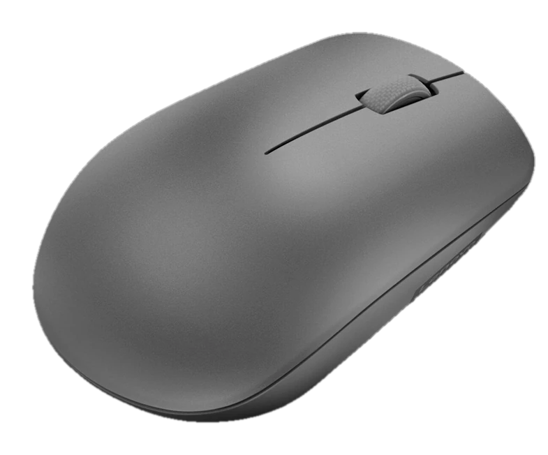 Mouse Lenovo 530 Inalambrico/Diseño Ambidextro/Sensor Optico/1200 DPI/Color Grafito.