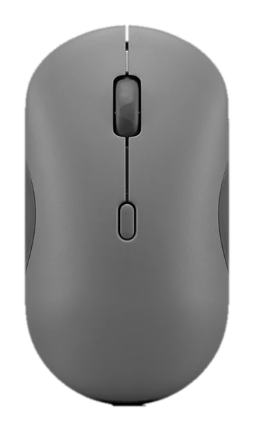 Mouse Lenovo 350 Silencioso, Interfaz Bluetooth, Color Luna Gris, Sin Batería