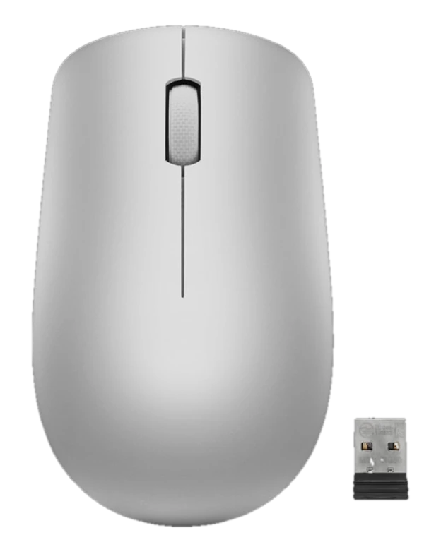 Mouse Lenovo 530, Inalambrico 2.4GHz (Receptor Nano USB), Ambidiestro, Sensor optico