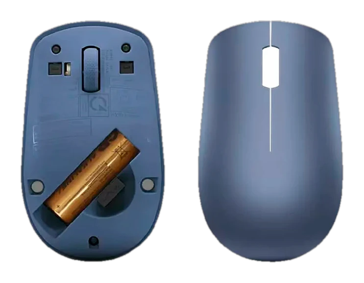 Mouse LENOVO 530, Interfaz sensor óptico, 1200DPI, 3 botones, Color abismo azul