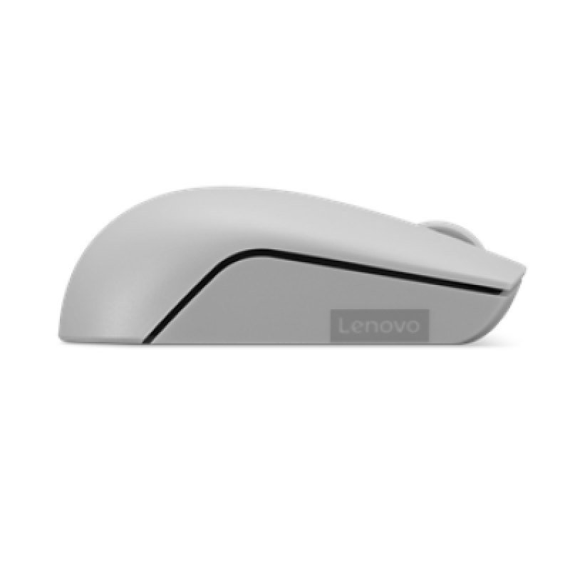 Mouse Inalambrico Compacto Lenovo 300, Color Gris Artico.