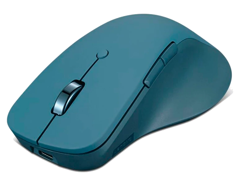 Mouse Lenovo Yoga Pro, Interfaz Sensor óptico Azul Inalámbrico, 6 Botones, Verde Azulado