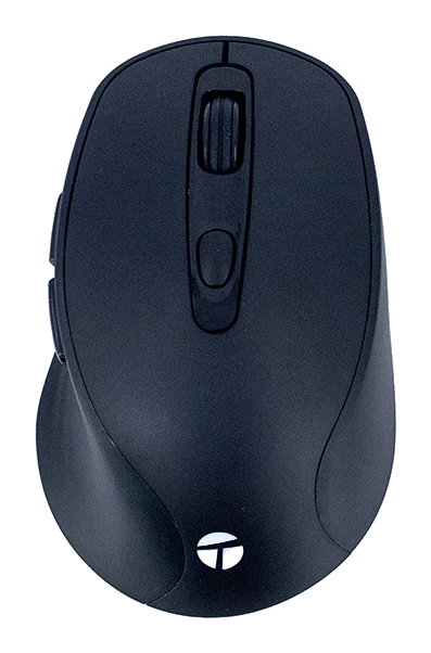 Mouse Inalámbrico Teros Te-1228s, 6 Botones, 2.4ghz, Usb, Color Negro
