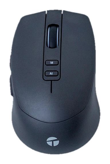 Mouse Inalámbrico Teros Te-1249ai, 2.4ghz, 8 Botones, Ia, Dpi 3200, Usb, Bt