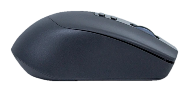 Mouse Inalámbrico Teros TE-1249AI, 2.4GHz, 8 botones, IA, DPI 3200, USB, BT