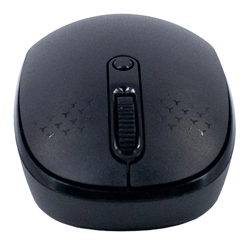 Mouse Inalámbrico Teros Te-1237s, Bt 5.0, 2.4ghz, Usb, Color Negro — vista 2