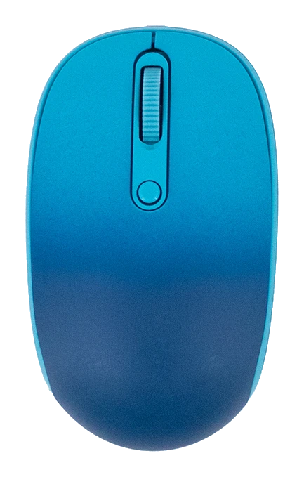 Mouse Inalámbrico Teros Te-1240s, 2.4ghz, 4 Botones, Usb, Color Azul