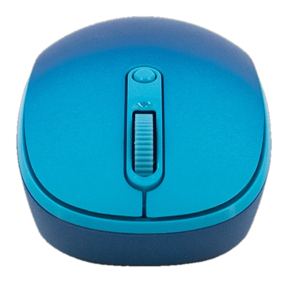 Mouse Inalámbrico Teros TE-1240S, 2.4GHz, 4 Botones, USB, Color Azul