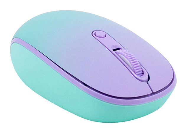 Mouse Inalámbrico Teros Te-1239s, 2.4ghz, 4 Botones, Usb, Color Purple