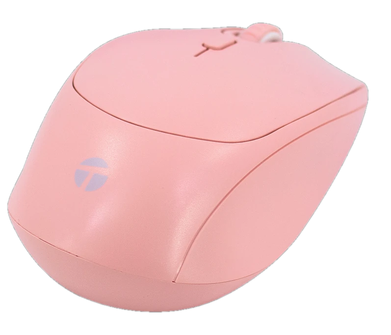 Mouse Óptico Teros TE-1226S, 800-1200-1600 DPI, USB, 4 Botones, Color Rosado