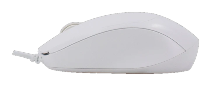 Mouse óptico TEROS TE-1225S, 800-1200-1600 DPI, USB, 4 botones, color blanco