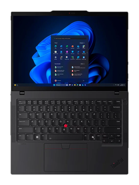 Notebook Lenovo Thinkpad T14 Gen 6 14" Wuxga Ips Core Ultra 7 255u Hasta 5.2ghz, 16gb Ddr5 — vista 2