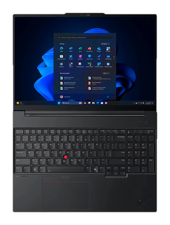 Notebook Lenovo Thinkpad E16 Gen 3 16" Wuxga Ips Core Ultra 7 255h Hasta 4.8ghz, 16gb Ddr5 — vista 2
