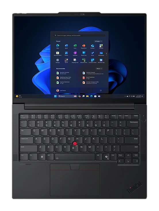 Nb Lenovo Thinkpad E14 Gen 7, 14" Wuxga Ips, Core Ultra 7 255h Hasta 5.1ghz 16gb Ddr5-5600 — vista 2
