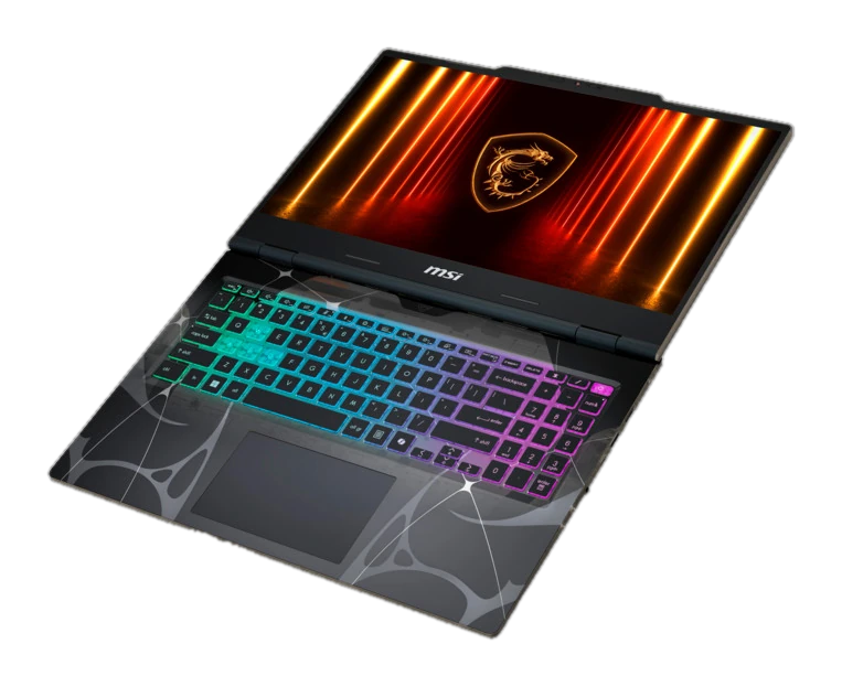 Notebook Gaming MSI Cyborg 15 B2RWEKG, 15.6" FHD IPS, Core 7-240H hasta 5.2GHz, 16GB DDR5