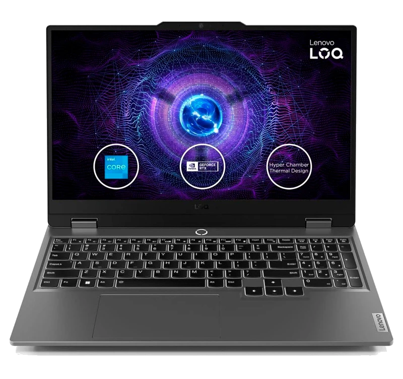 Notebook Lenovo Loq 15iax9 15.6" Fhd Ips, Core I5-12450hx Hasta 4.4ghz 8gb Ddr5-4800mhz