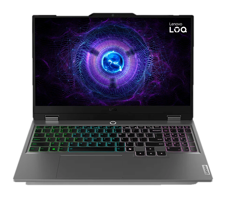 NB Gaming Lenovo LOQ 15IAX9, 15.6" FHD IPS, Core i5-12450HX hasta 4.4GHz, 16GB DDR5