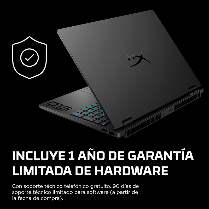 Notebook Gaming HP HyperX Omen 15-ga0001la, Core i7-14650HX hasta 5.2GHz, 16GB DDR5-5600