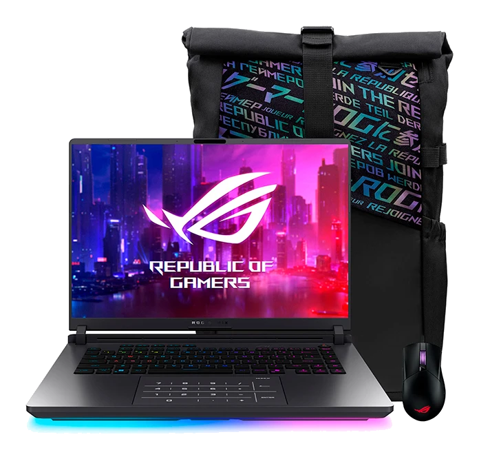 Nb Asus Rog Strix G16 G615jmr-rv396w/16" Wuxga Ips/core I9-14900hx 5.8g/16gb Ddr5/rtx 5060