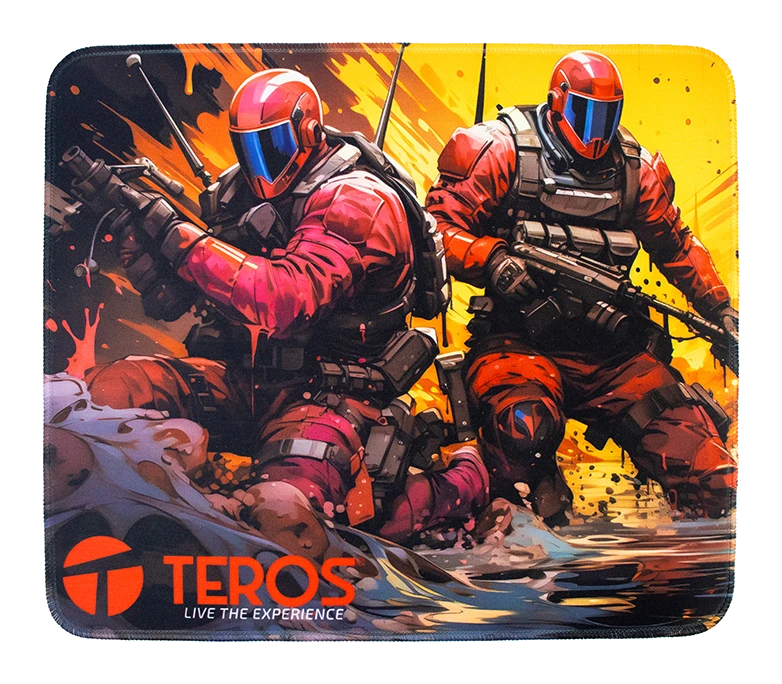 Mousepad Teros Te-3019s, Diseño Impreso