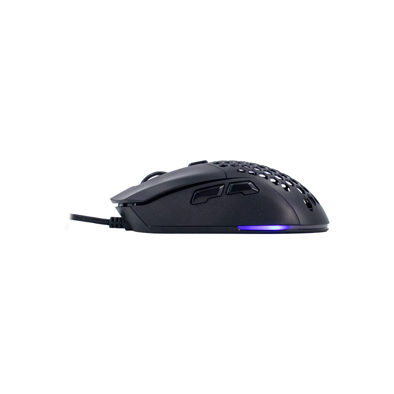 Mouse Gamer Teros Te-1232g, Dpi Hasta 7200, Rgb, 7 Botones, óptico, Negro — vista 2