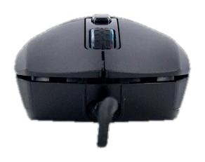 Mouse gamer TEROS TE-1232G, DPI hasta 7200, RGB, 7 botones, óptico, negro