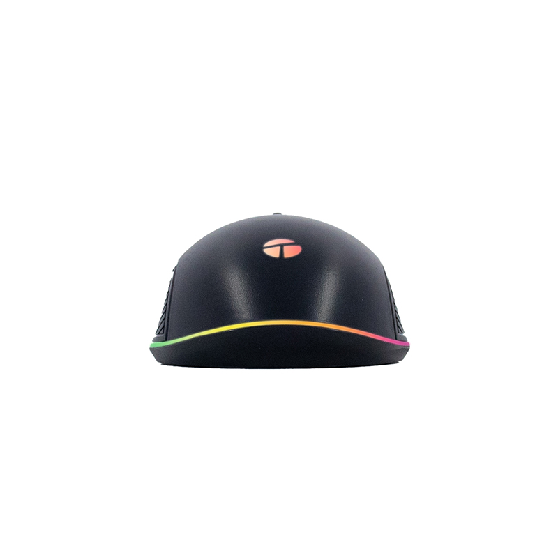 Mouse Gamer Teros TE-1233G, DPI hasta 7200, RGB,7 Botones, USB, Negro