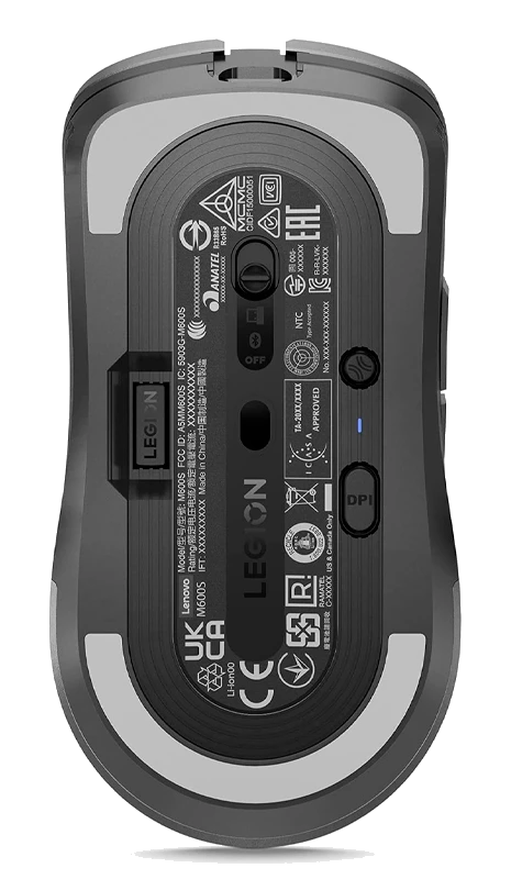 Mouse Gamer Lenovo Legion M600s, 6 Botones, 19.000 Dpi, Optical Pixart 3370 — vista 2