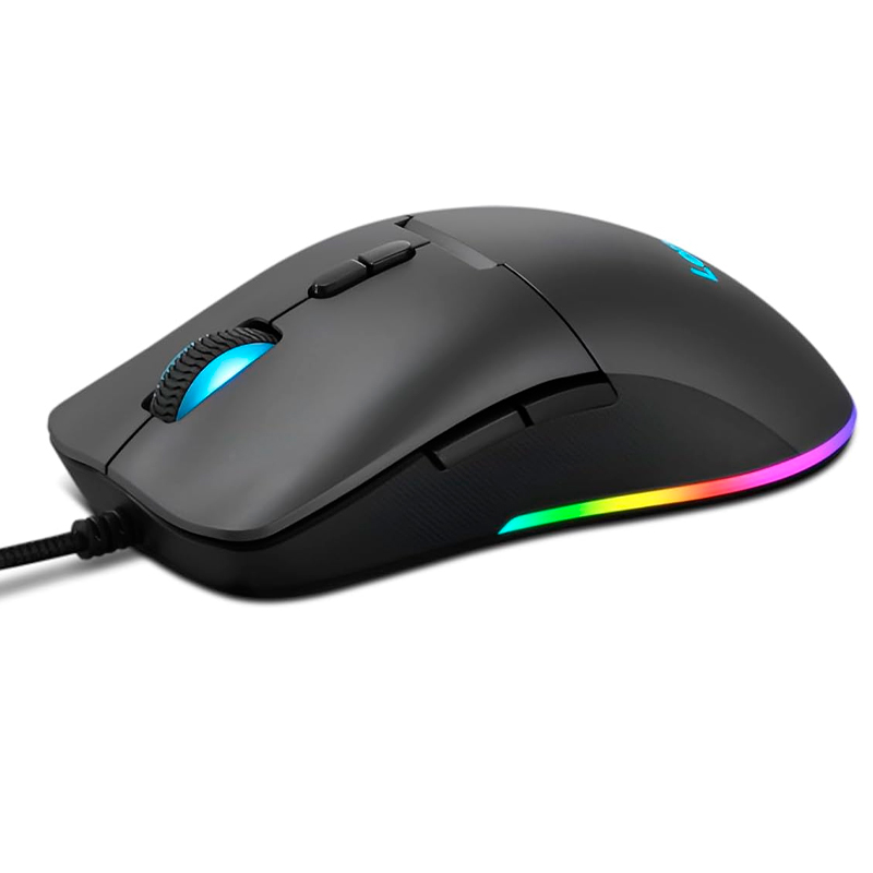 Mouse Lenovo M210 RGB Gaming, Interfaz USB, Sensor Optico PAW3333 de hasta 8000 DPI