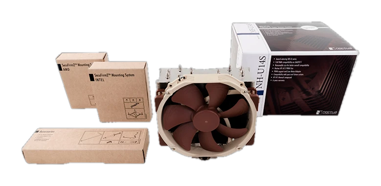Fan-Cooler Noctua NH-U14S NF-A15 PWM Premium para CPU (140mm/Marron/24.6 dBA)