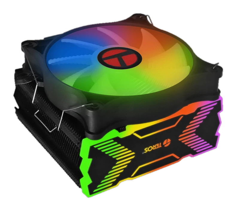 Cooler para procesador TEROS TE-8162N, Intel y AMD, TDP 150W Máx, aire