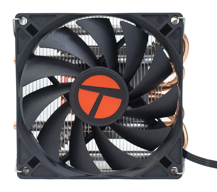 Fan Cooler Para Procesador Teros Te-8165n Intel Y Amd Tdp 130w Máx Aire
