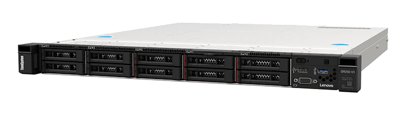 Servidor Lenovo Thinksystem Sr250 V3 / 1 X Intel Xeon 6353p 2.7/4.2ghz/8c/16t/65w/rack 1u