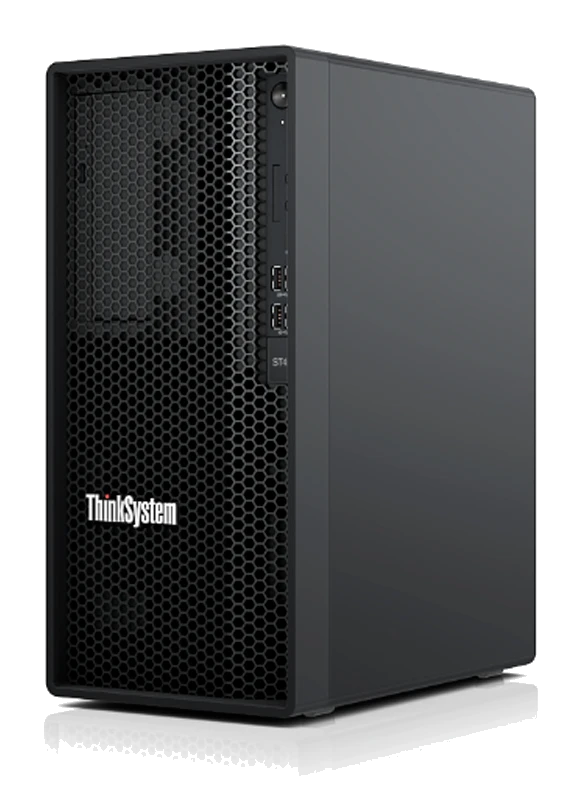 Servidor Lenovo Thinksystem St45 V3, Amd Epyc 4124p 3.8/5.1ghz/4c/16mb Cache, Tdp: 65w