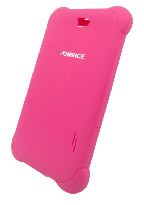 Rubber / Estuche De Goma Para Tablet Por5850, 7", Color Rosado