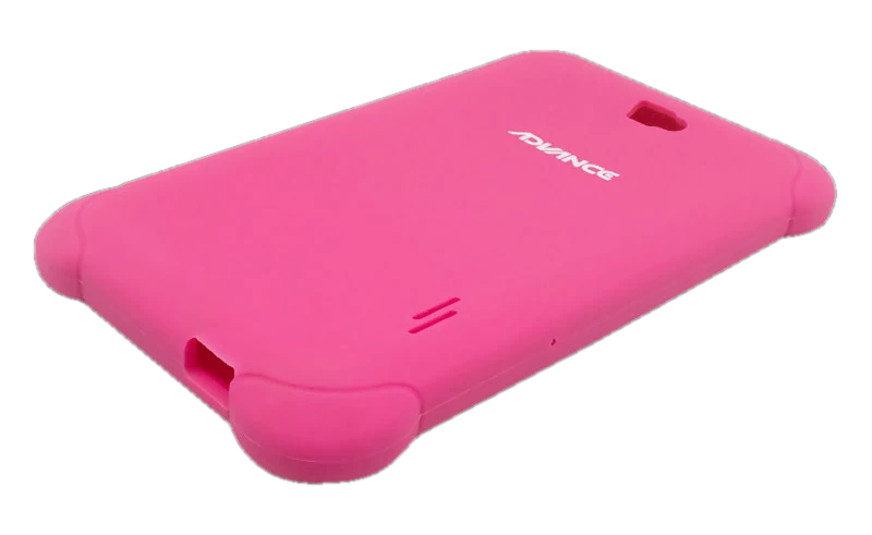 Rubber / Estuche de goma para Tablet POR5850, 7", color rosado