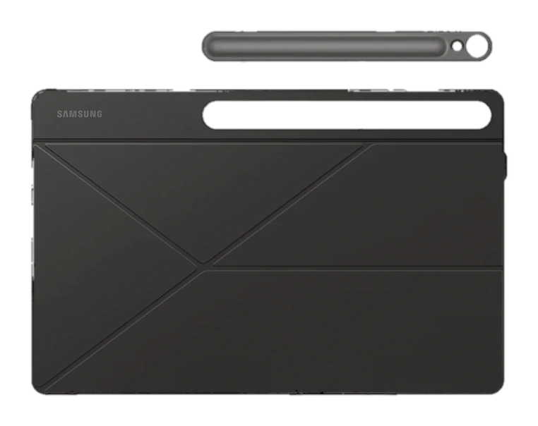 Cubierta Rigida (smart Book Cover) Para Samsung Galaxy Tab S10 Fe+, Color Negro — vista 2