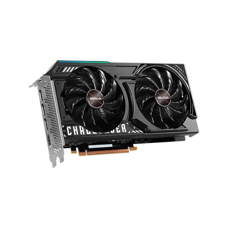 Tarjeta De Video Asrock Intel Arc B580 Challenger 12gb Oc, 12 Gb Gddr6, Pci-e 4.0 — vista 2