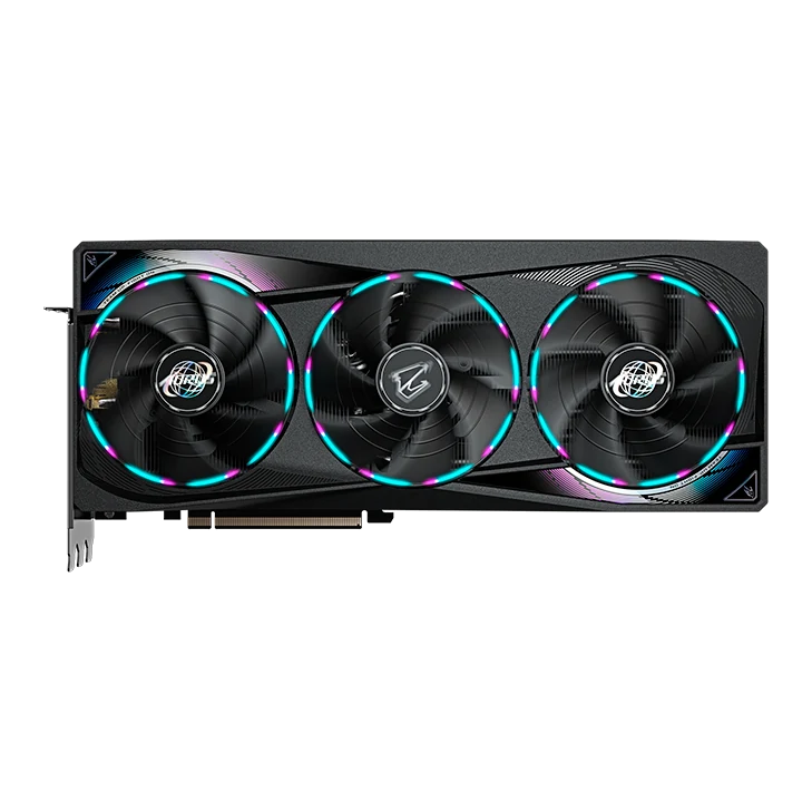 Tarjeta De Video Gigabyte Aorus Geforce Rtx 5070 Master 12g, 12 Gb Gddr7, Pcie Gen 5.0 — vista 2