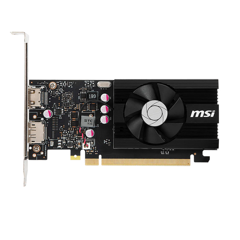 Tarjeta De Video Msi Geforce Gt 1030 4gd4 Lp Oc, 4gb Ddr4, Pci Express 3.0 X16 (x4) — vista 2