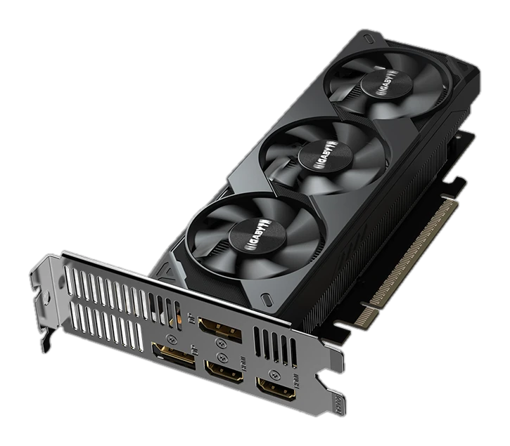 Tarjeta de video GIGABYTE GeForce RTX 5050 OC Low Profile 8G, 8 GB GDDR6, PCIe Gen 5.0