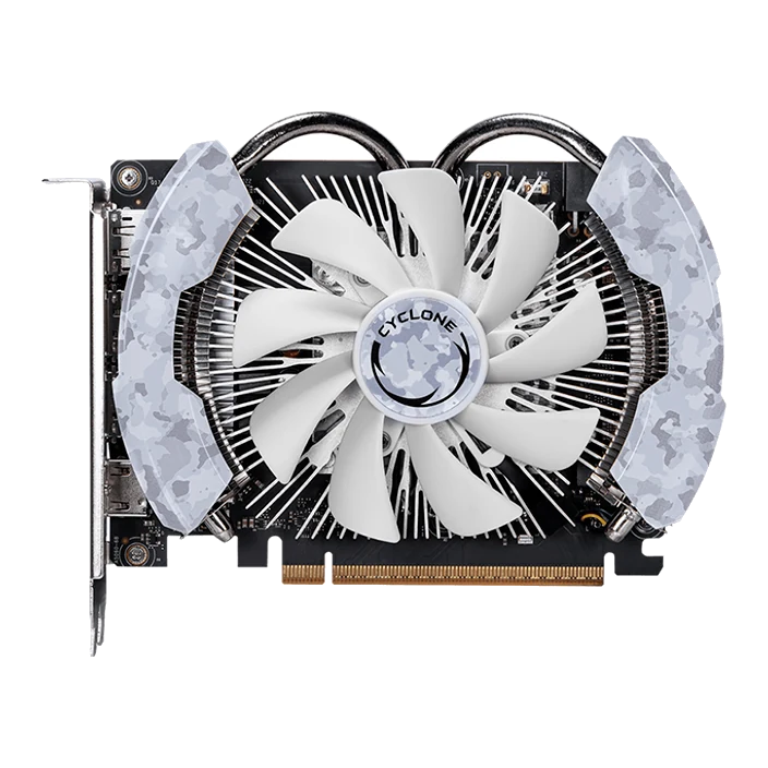 Tarjeta De Video Msi Geforce Rtx 5060 8g Cyclone Oc, 8 Gb Gddr7, Pcie 5.0 — vista 2