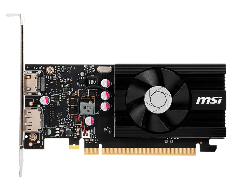 Tarjeta De Video Msi Geforce Gt 1030 4gd4 Lp Oc, 4gb Ddr4, Pcie Gen 3.0 X16 (utiliza X4)