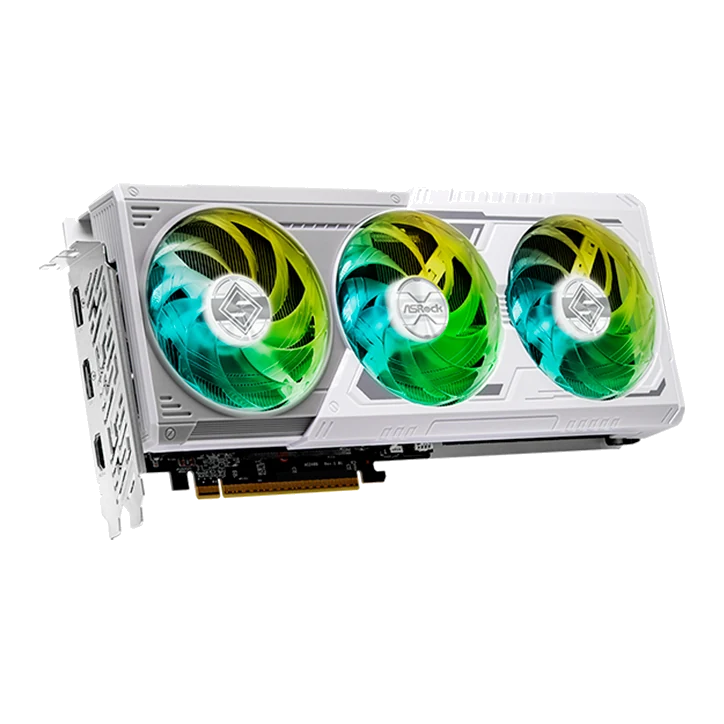 Tarjeta De Video Asrock Amd Radeon Rx 9060 Xt Steel Legend 16gb Oc, 16 Gb Gddr6, Pci-e 5.0 — vista 2