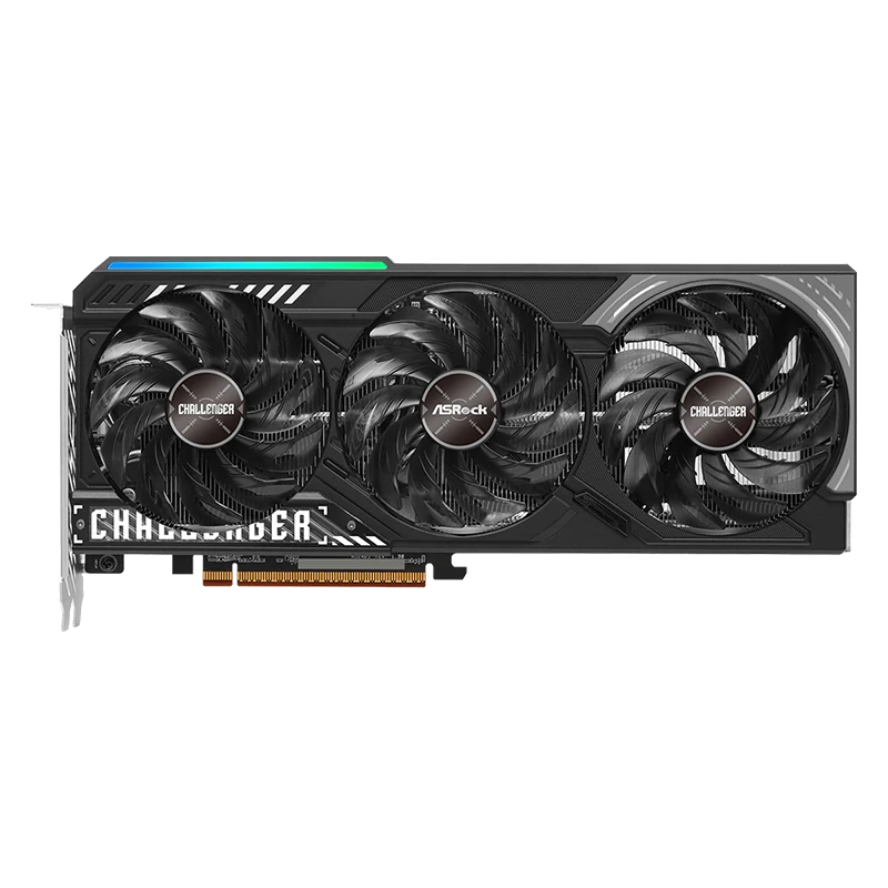 Tarjeta De Video Asrock Amd Radeon Rx 9070 Challenger 16gb, 16gb Gddr6, Pci-e 5.0 X16 — vista 2